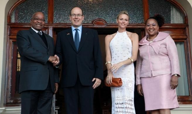 © Olycom  | L'arrivo dal presidente del Sud Africa Zuma
