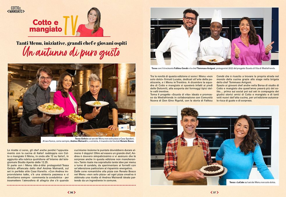 © magazine Cotto e mangiato  | Cotto e Mangiato di novembre in edicola 