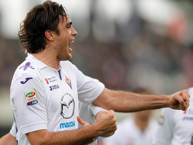 © Italy Photo Press  | Alessandro Matri, dal Milan alla Fiorentina - Lanciato subito titolare da Montella a Catania, l'attaccante in 45 minuti ha segnato due gol e fornito un assist, meglio di così...
