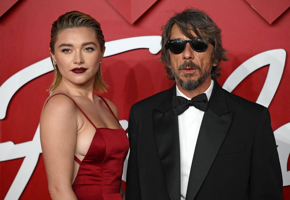 © Afp  | Fashion Awards 2022: Florence Pugh con un abito rosso Valentino