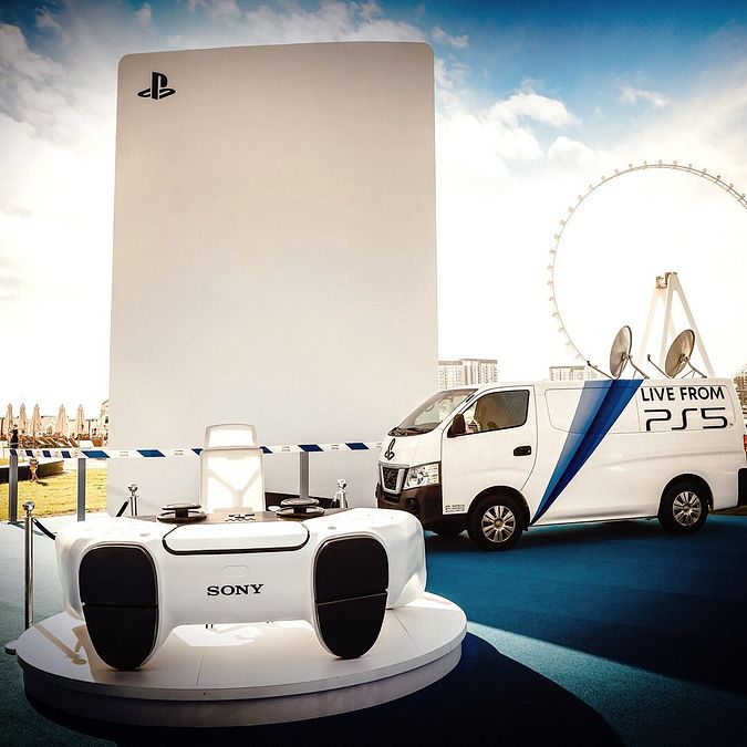 © Ufficio stampa  | La versione realizzata da PlayStation Arabia a Dubai