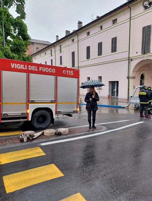 © Ansa  | Castel Maggiore (Bologna) allagata per maltempo 