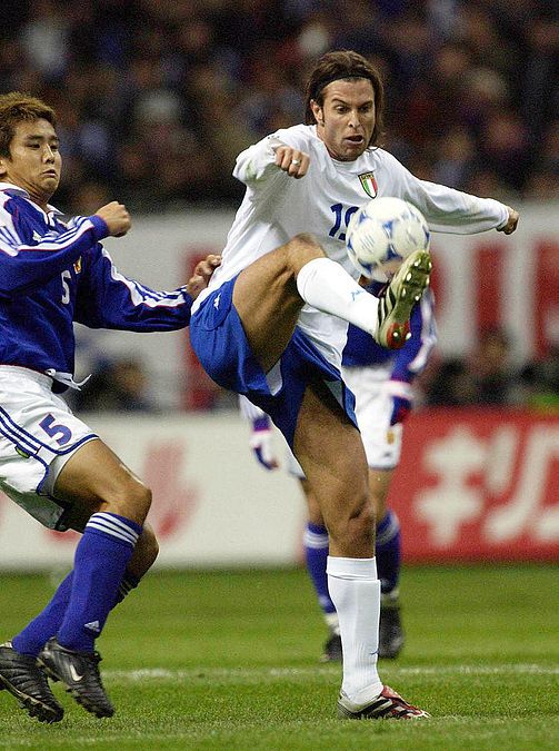   | 7-11-2001: Cristiano Doni in Giappone-Italia 1-1 (Amichevole)