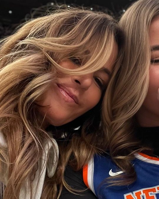© instagram  | Tra i VIP presenti al Madison Square Garden per gustarsi l'NBA c'è anche Kelly Bensimon.