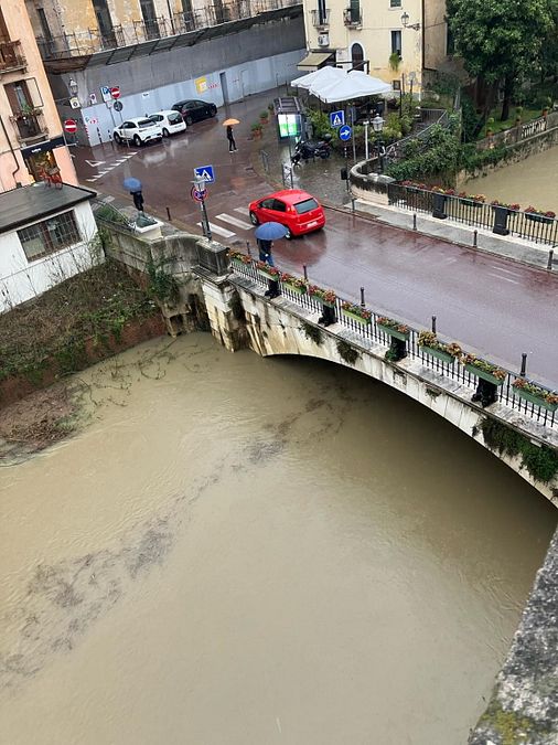 © Ansa  |   Vicenza, una veduta del ponte San Paolo sul fiume Bacchiglione