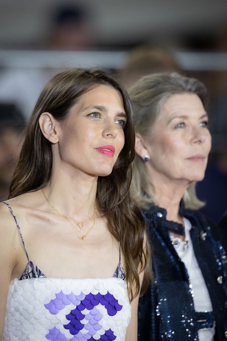 © IPA  | Charlotte Casiraghi al Jumping Internazionale di Montecarlo. Con lei, la sua mamma, Carolina di Monaco