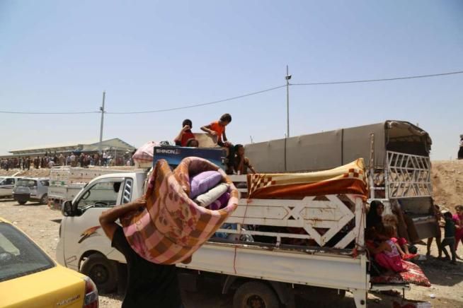 © -afp  | Mosul, cittadini in fuga dalla città