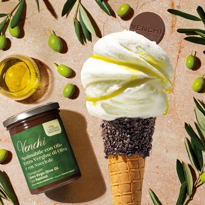 © Ufficio stampa  | Gelato Spalmabile, Laudemio Venchi