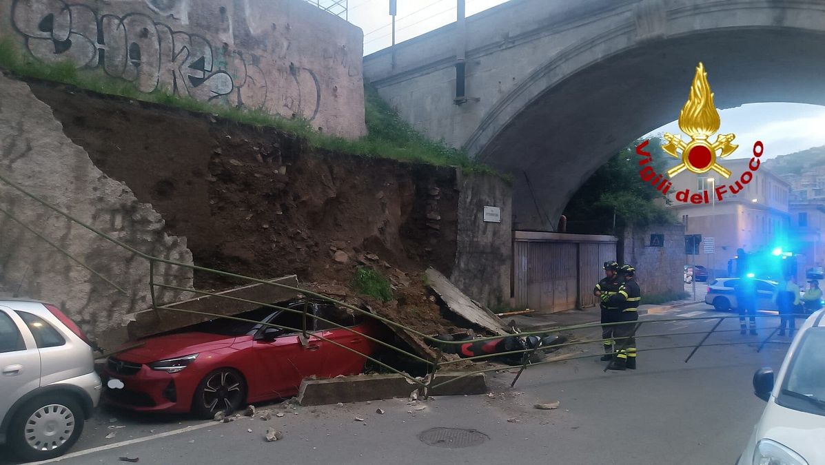 © Vigili del Fuoco  | Frana a Genova