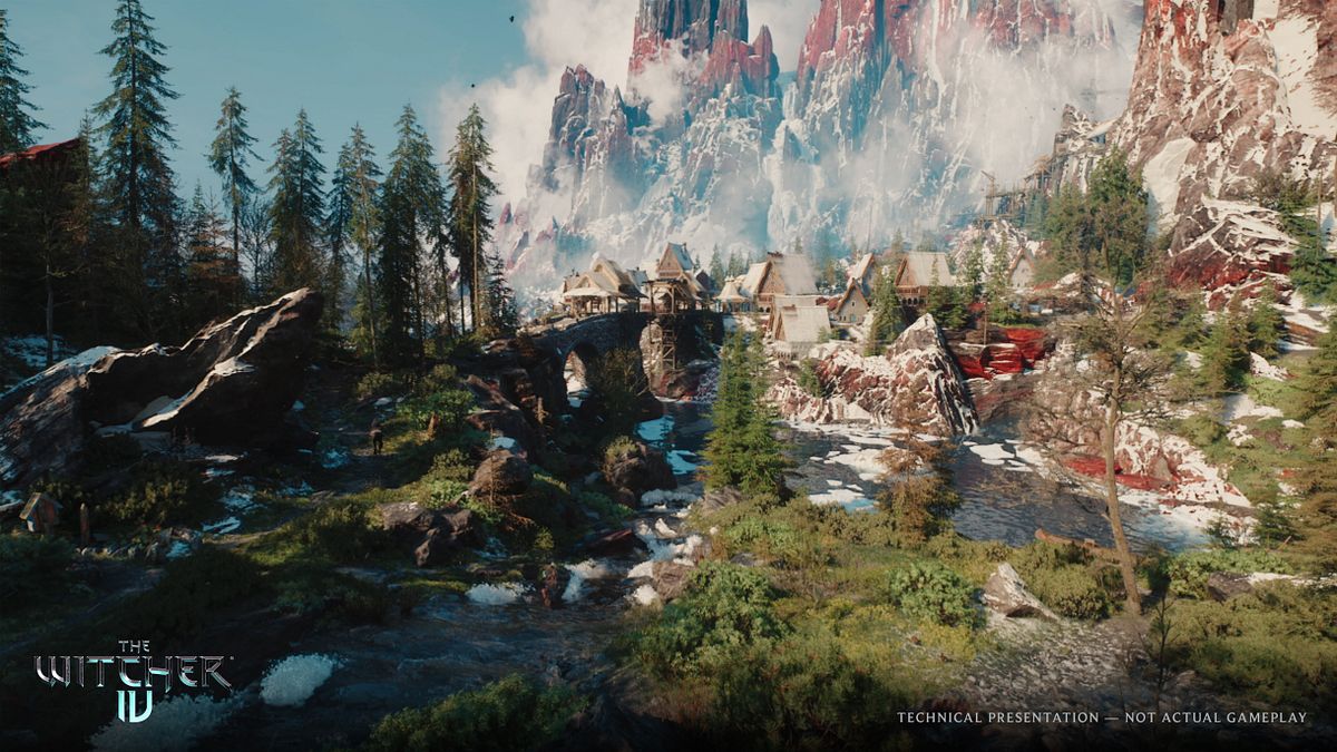 © Ufficio stampa  | Immagini dalla demo tecnica di The Witcher 4.
