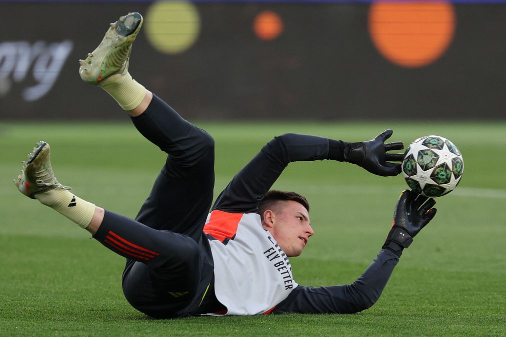 © afp  | Anatoly Trubin, portiere classe 2001 del Benfica con una valutazione di circa 30 milioni di euro 