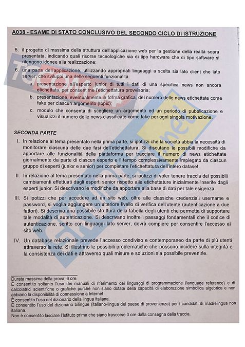 © skuola.net  | La traccia della seconda prova di Maturità al Liceo Classico