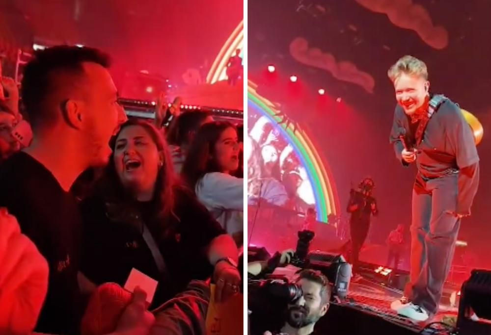 Alfa, proposta di matrimonio al suo live: il cantante fa da Cupido