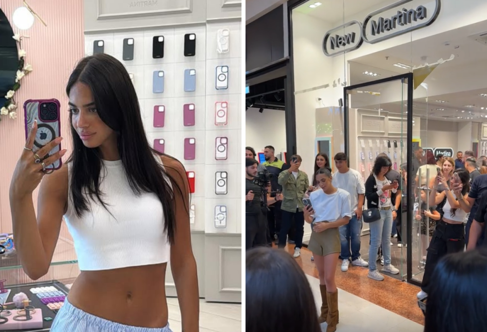 New Martina apre un nuovo store a Milano: “Sono solo me stessa”