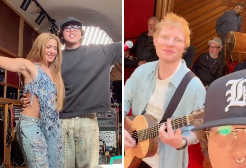 Shakira, Ed Sheeran, Beéle e l’inedito ritorno di “Hips Don’t Lie”