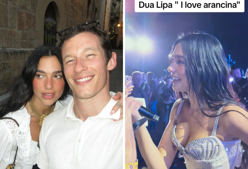 Dua Lipa incanta i fan italiani: “A Palermo ho mangiato arancina”