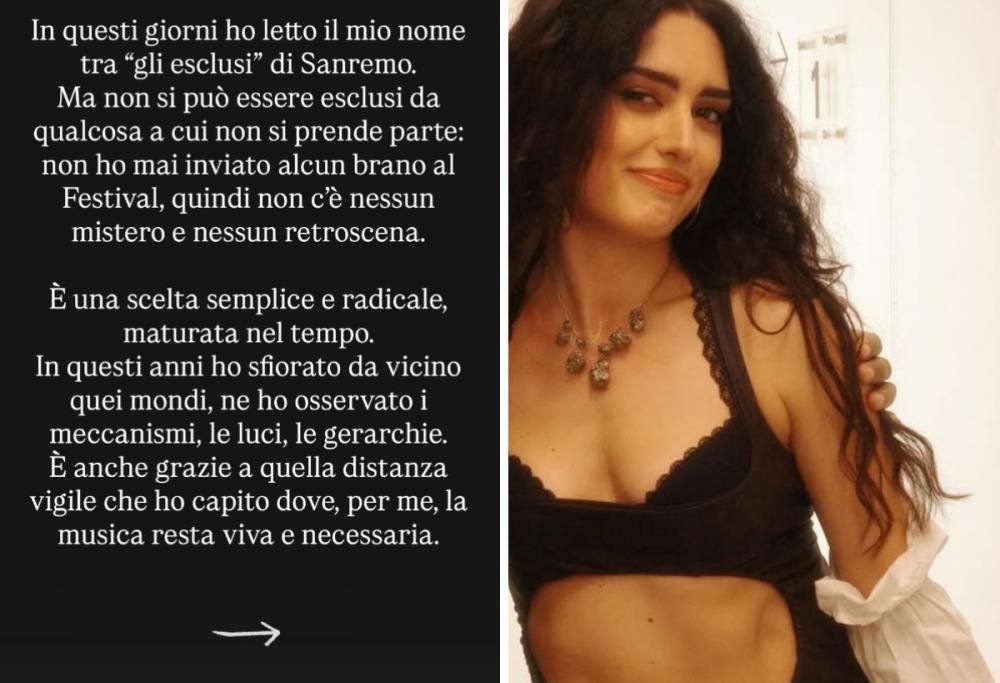 La Niña e Sanremo 2026: “Io esclusa? Non ho mai presentato brani”