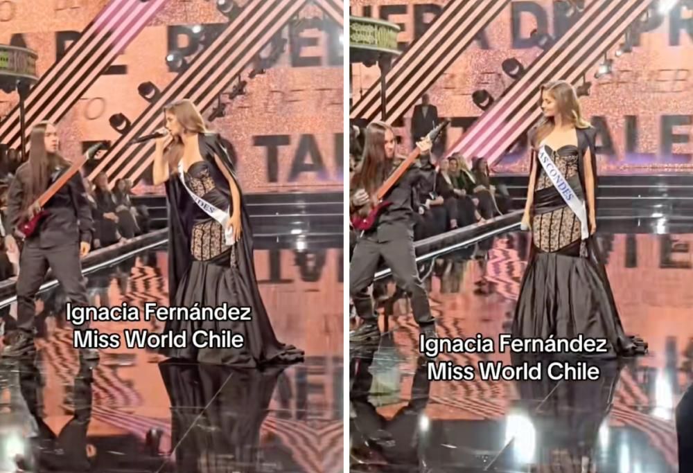 Miss Mondo Cile 2025, eletta una cantante metal: il video è virale