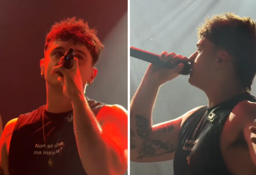 Olly emoziona il pubblico cantando a sorpresa “La Notte” di Arisa