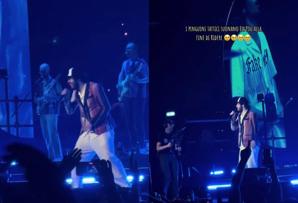 I Pinguini Tattici Nucleari cantano i Coldplay: l’emozionante cover