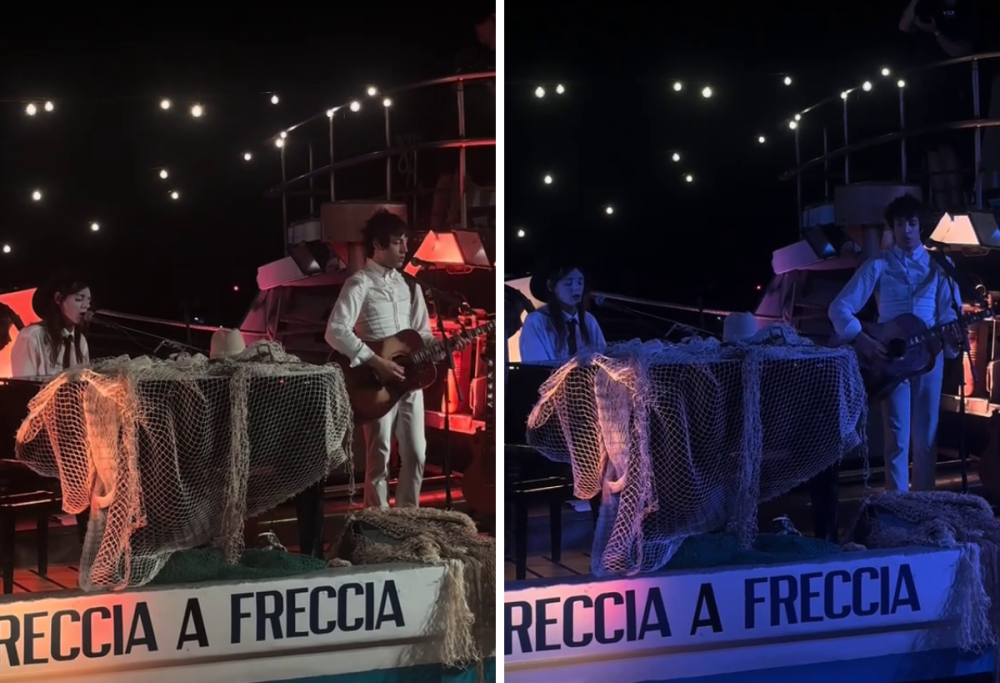 Lucio Corsi, concerto a Porto Ercole sul peschereccio Freccia