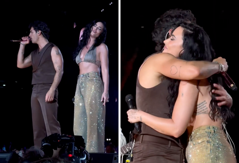 Reunion Camp Rock: Demi Lovato sul palco con i Jonas Brothers