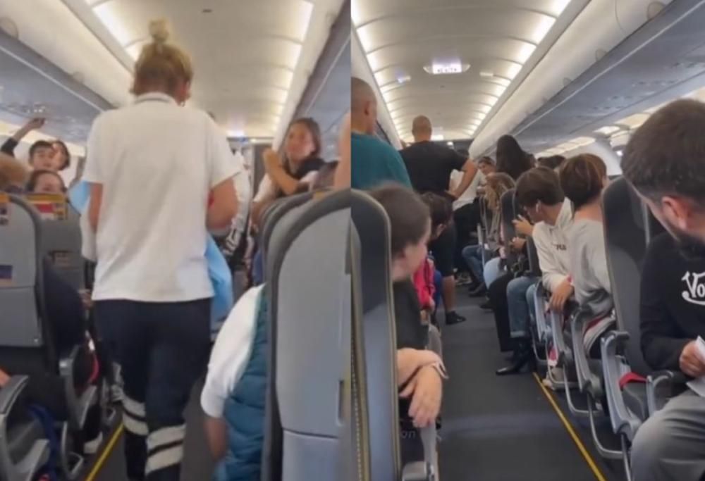 Entra in travaglio poco prima del decollo: partorisce sull’aereo