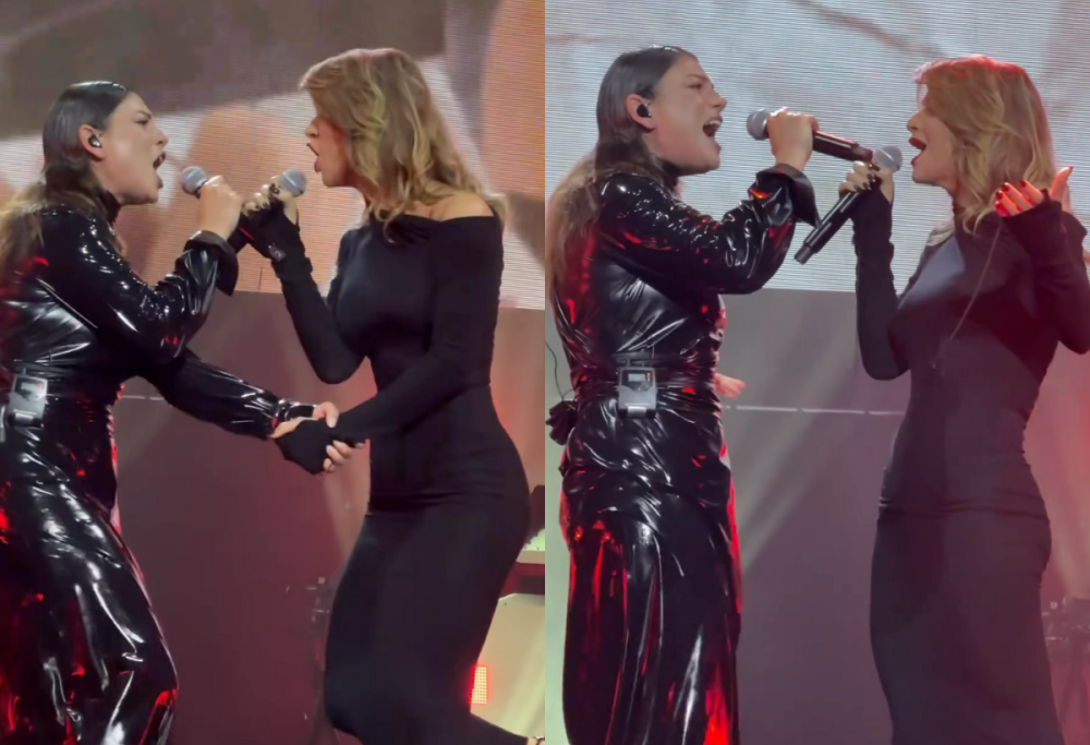 Amoroso ed Emma: il potente duetto sulle note di “Pezzo di cuore”