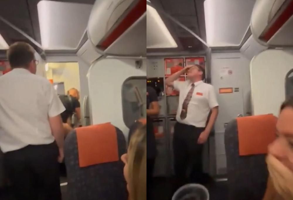 Coppia viene sorpresa a far sesso nel bagno dell’aereo: il video
