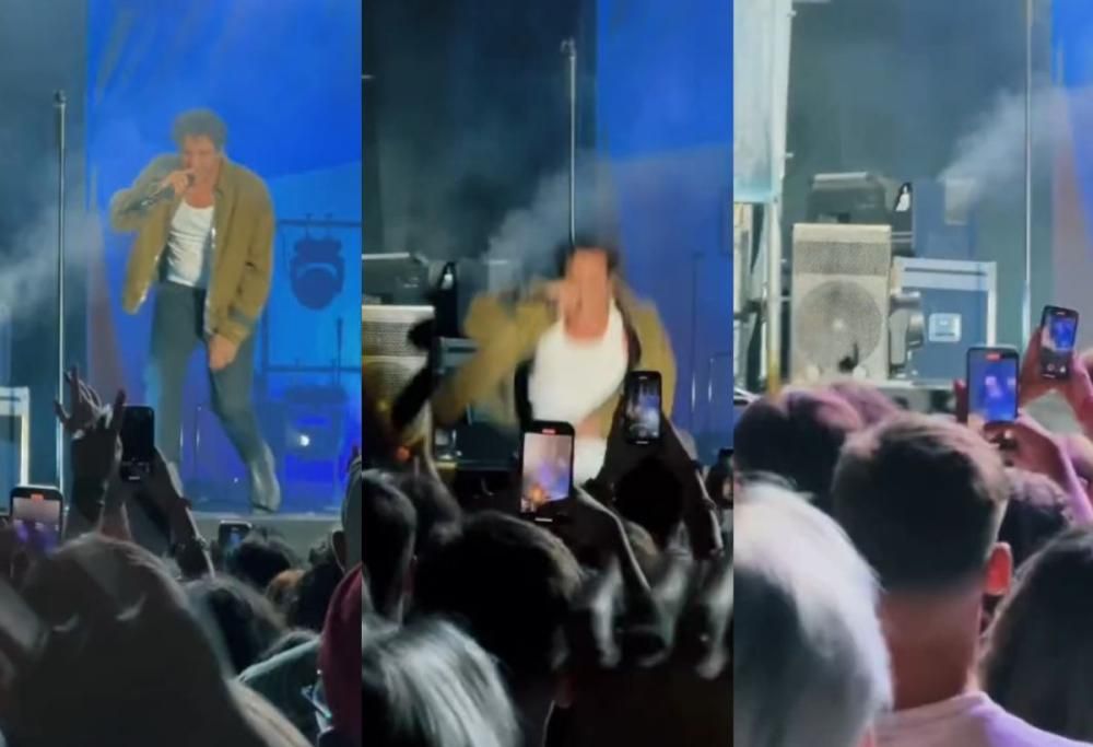 Incidente Tananai, brutta caduta dal palco durante il concerto