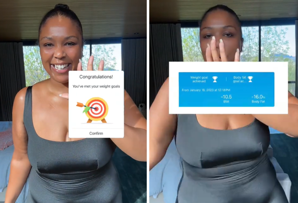 Lizzo esulta: “Ho raggiunto il mio obiettivo di perdita di peso”