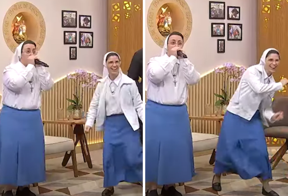 Suora brasiliana spopola sul web con un’esibizione di beatbox