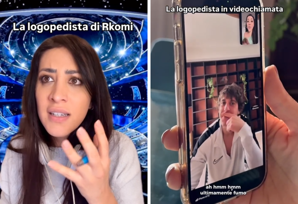 Rkomi va dalla “logopedista dei cantanti”: il video tutto da ridere