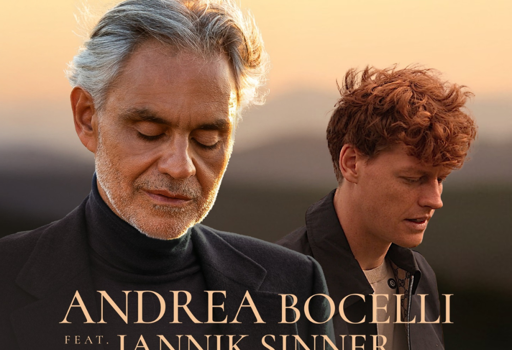 Bocelli e Sinner uniti in “Polvere e Gloria”: nuovo singolo insieme