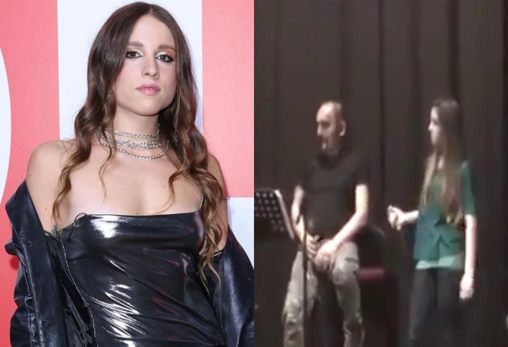 Angelina Mango canta a 13 anni con papà Pino: il duetto emozionante