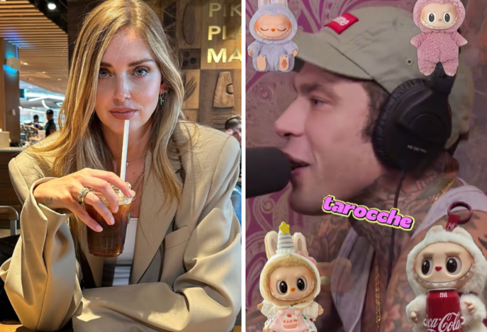 Fedez, peluche tarocchi ai figli: la frecciatina di Chiara Ferragni