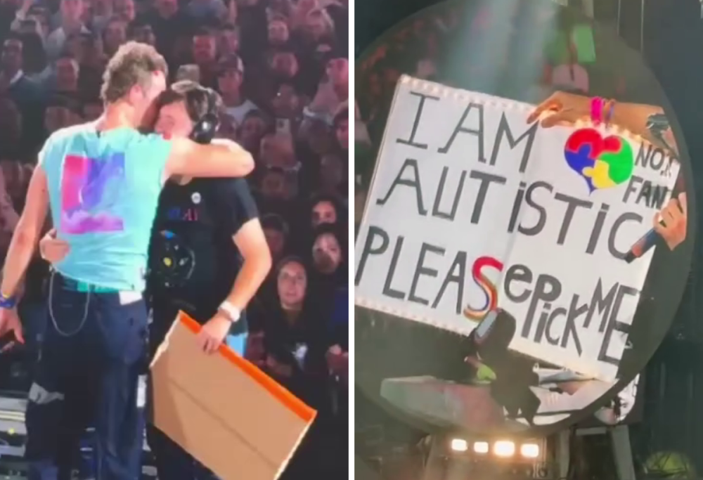 Coldplay, Chris Martin invita sul palco il DJ autistico AJ Murphy