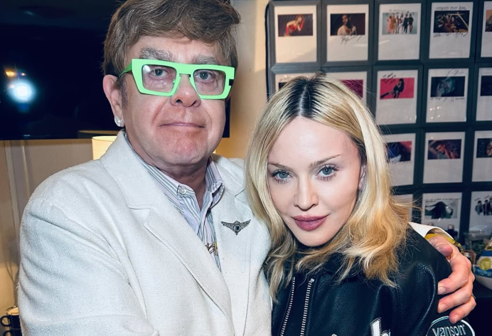 Momento storico nella musica: Madonna ed Elton John hanno fatto pace