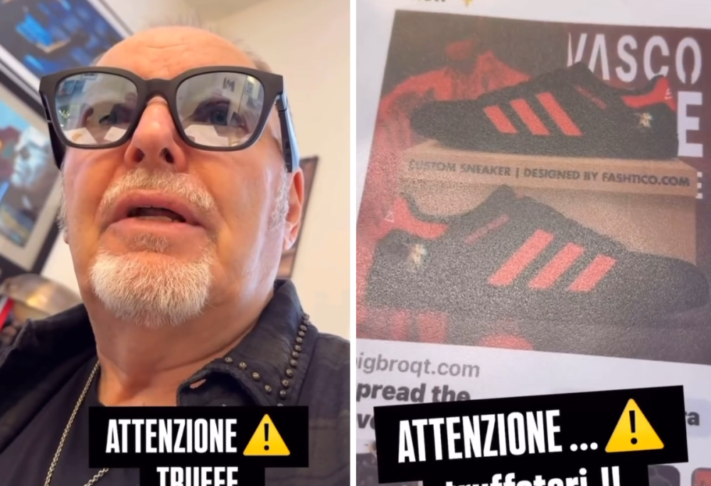 Vasco Rossi vittima di truffa esorta i fan: “Non comprate niente”