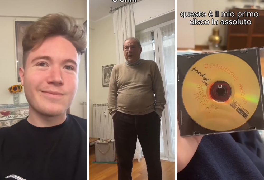 Alfa torna alle origini ascoltando il primo disco inciso a 8 anni