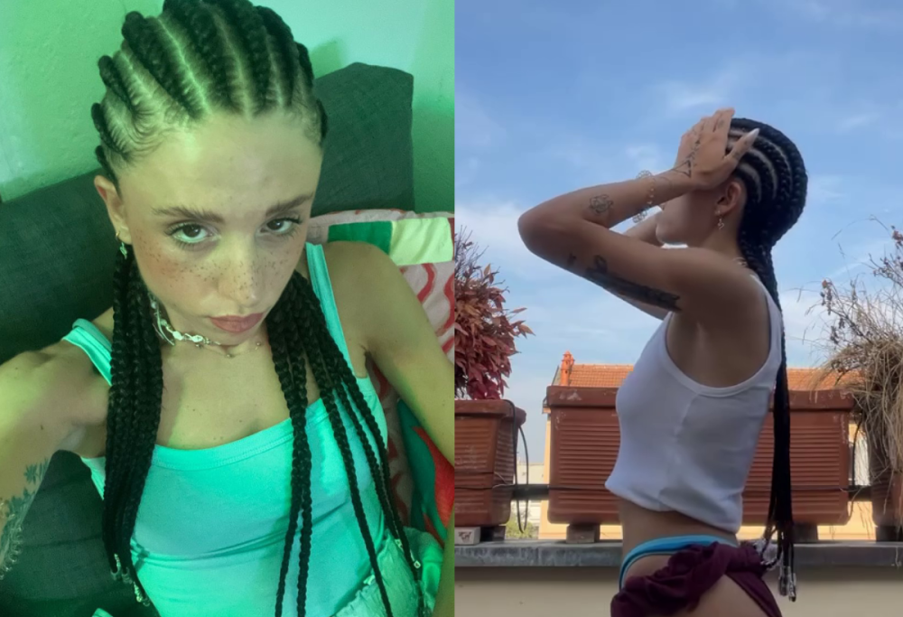 Angelina Mango cambia acconciatura: estate con le treccine