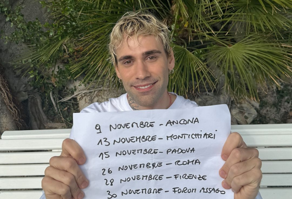 Mr Rain: svelata la scaletta del Tour 2024 nei palasport