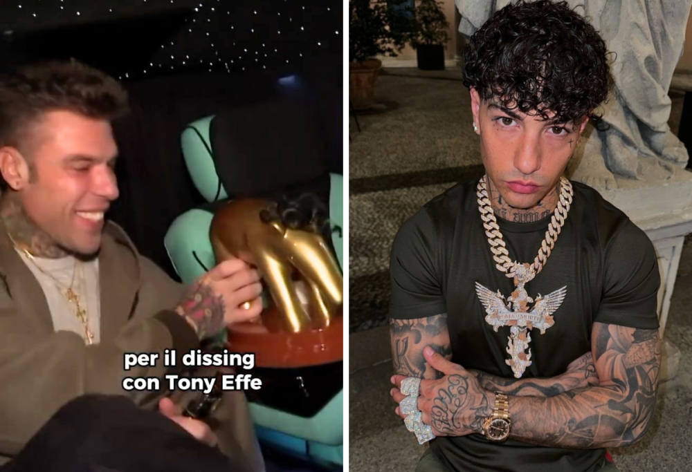 Fedez, Tapiro per il dissing con Tony Effe: “Io sono un patatone”