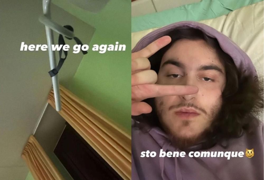 Thasup ancora in ospedale per gli attacchi di panico: la foto social