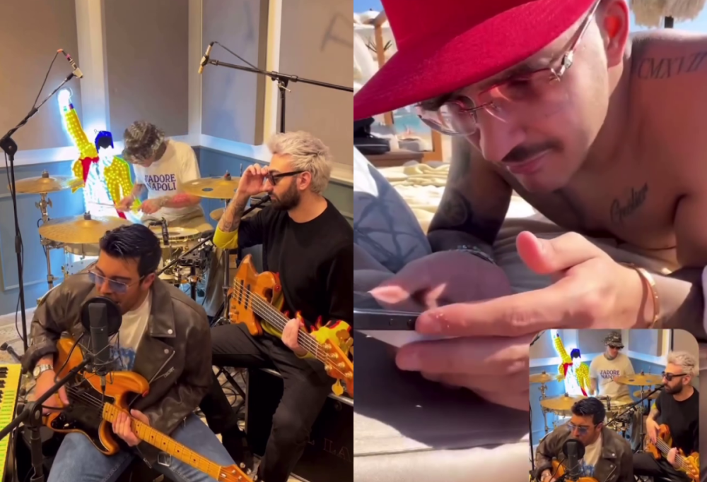 The Kolors fanno una versione funk di “I p’ me, tu p’ te” di Geolier