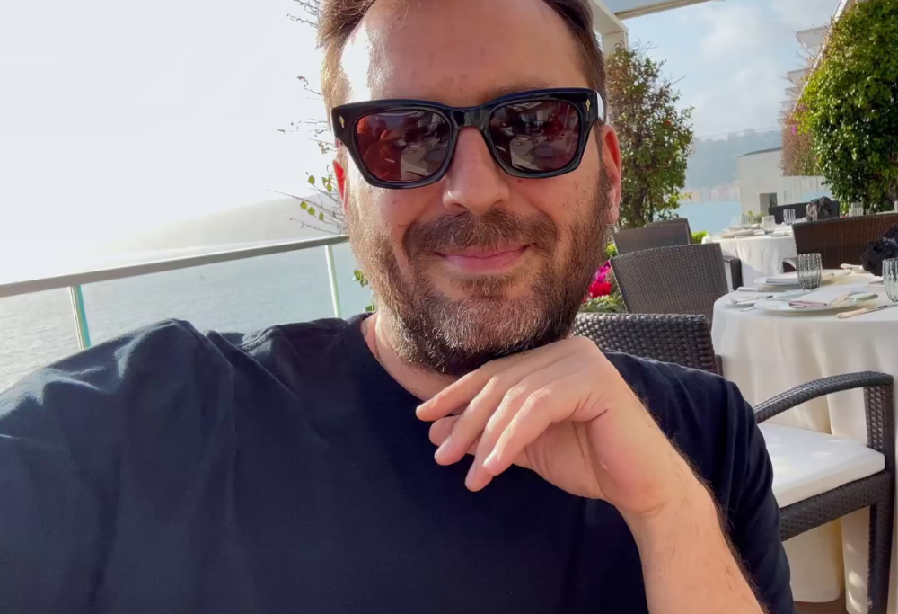 Cesare Cremonini in studio a Londra: sta lavorando al nuovo album