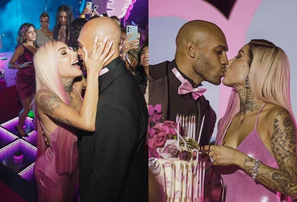 Marcell Jacobs e Nicole Daza festeggiano anniversario e compleanno