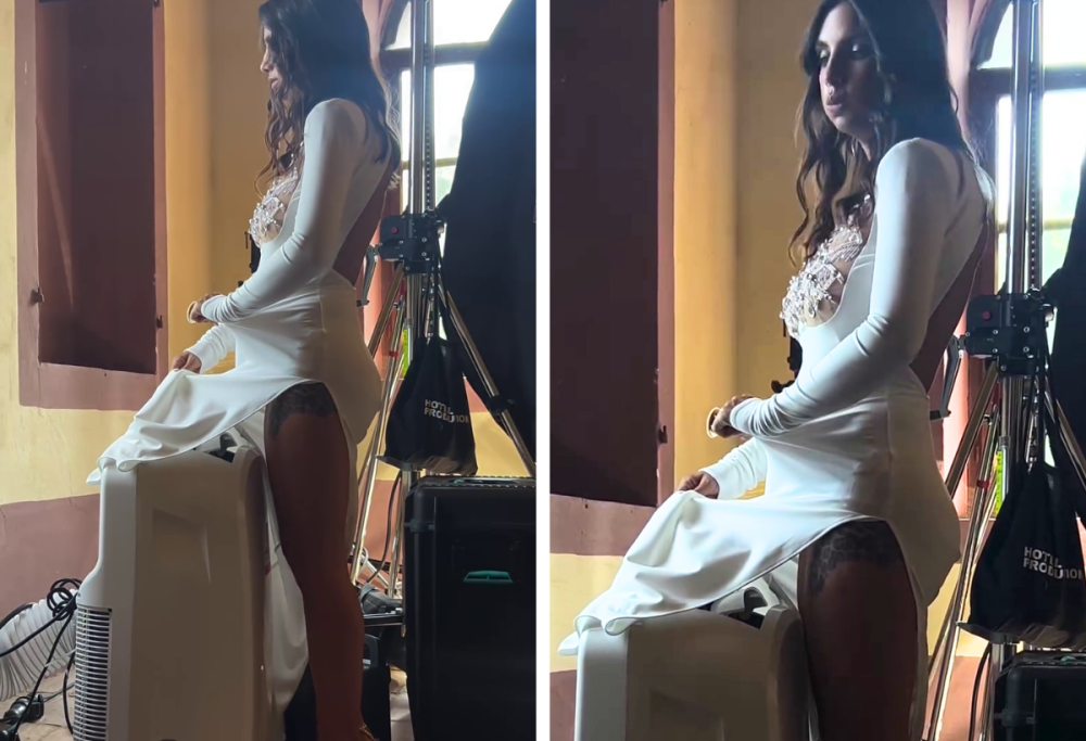 Come si combatte il caldo? La risposta di Elettra Lamborghini