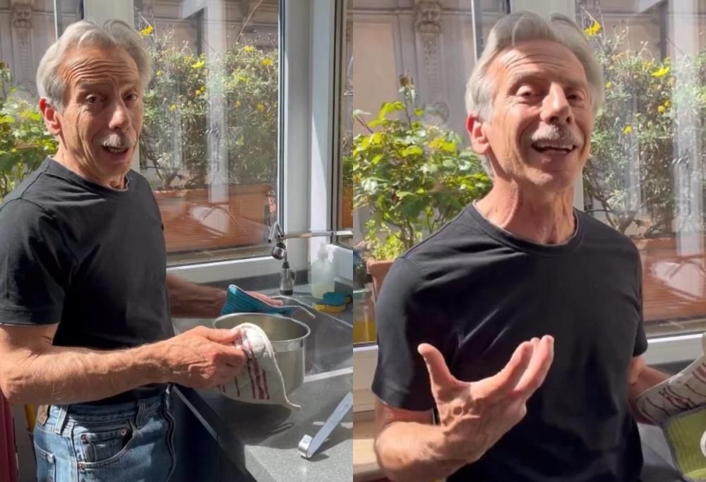 Giovanni Storti esorta: “Mai buttare acqua di cottura della pasta”