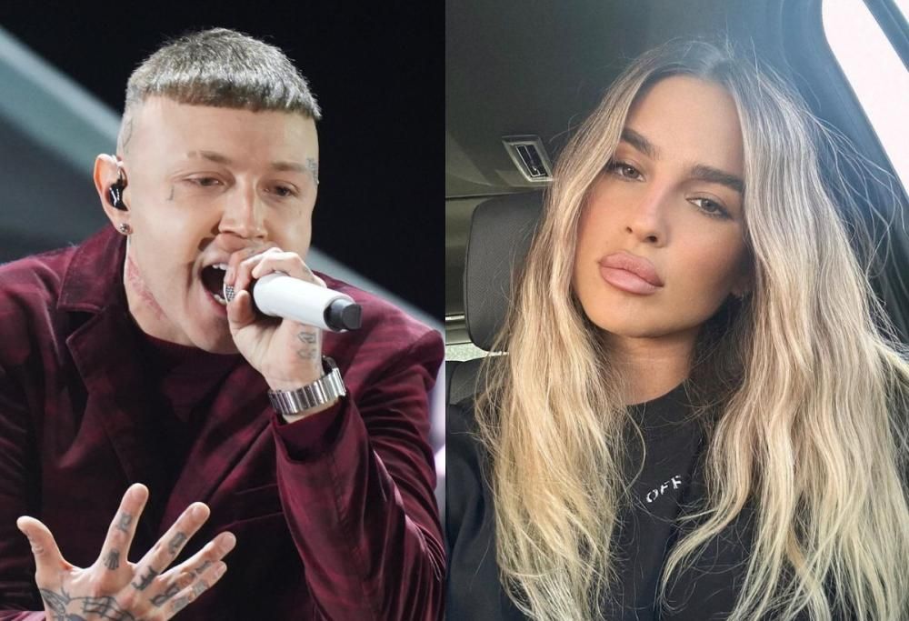 Lazza paparazzato a Saint Moritz con la nuova fiamma Greta Orsingher